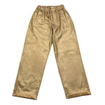 LU LU BY MISS GRANT pantalone tinta unita con elastico in vita Oro per Bambina LL3244 ORO LU LU BY MISS GRANT 