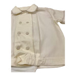 La Stupenderia Completo 2 Pezzi Camicia Modello Body-Bermuda per Neonato CCT77 PANNA LA STUPENDERIA 