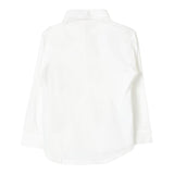 Il Gufo Camicia Manica Lunga Tinta Unita con Taschino per Bambino COACL049MF002 PANNA IL GUFO 
