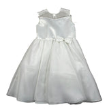 Ambaraba Abito Giromanica Tinta Unita con per Bambina FF3500951 BIANCO AMBARABA 