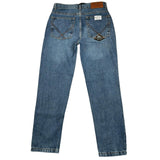 Roy Roger'S Jeans Tinta Unita con Girovita Regolabile per Bambino RB103 BLU ROY ROGER'S 