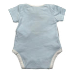 Trussardi Body Mezza Manica Tinta Unita per Neonato TLP26002TU AZZURRO TRUSSARDI 