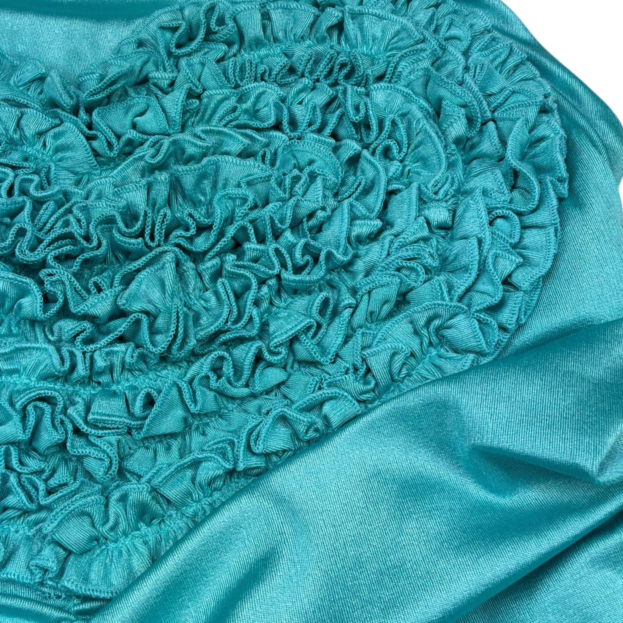 Marc Ellis Abito Giromanica Tinta Unita  per Bambina FJDR01728X TURCHESE MARC ELLIS 