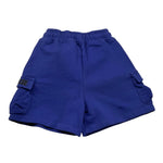 Mousse Bermuda Tinta Unita con Logo per Neonato MKBC6 BLU MOUSSE 