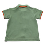 Trussardi Polo Mezza Manica Tinta Unita per Neonato TIP26045PO VERDE TRUSSARDI 