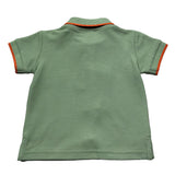 Trussardi Polo Mezza Manica Tinta Unita per Neonato TIP26045PO VERDE TRUSSARDI 