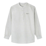 Pepe Jeans Camicia Manica Lunga Collo Coreano Fantasia A Righe per Bambino PB302705 PANNA PEPE JEANS 