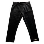 LIU JO leggins tinta unita in velluto Nero per Neonata KFA4136N NERO LIU JO 