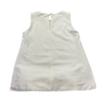 U+È Abito Tinta Unita Giromanica con Applicazioni per Neonata UE1825N BIANCO U+è 