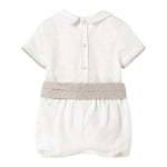 Mayoral Completo 3 Pezzi Bermuda-Camicia-Cintura per Neonato 1214 BIANCO/AZZURRO MAYORAL 
