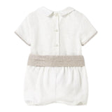 Mayoral Completo 3 Pezzi Bermuda-Camicia-Cintura per Neonato 1214 BIANCO/AZZURRO MAYORAL 