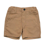 Boss Bermuda Tinta Unia con Girovita Regolabile per Neonato J04423 BEIGE BOSS 