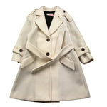 VICOLO cappotti tinta unita con cintura Panna per Bambina 3141O1136 PANNA VICOLO 