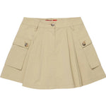 Max&Co. Gonna Tinta Unita con Tasche per Bambina MX0132X BEIGE MAX&Co. 