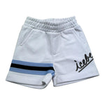 Iceberg Bermuda Felpa Tinta Unita con Stampa per Neonato BFICE5101B BIANCO ICEBERG 