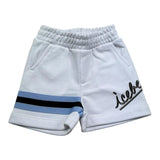 Iceberg Bermuda Felpa Tinta Unita con Stampa per Neonato BFICE5101B BIANCO ICEBERG 