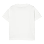 Elisabetta Franchi T-Shirt Girocollo Tinta Unita con Stampa per Neonata EGTS094 BIANCO ELISABETTA FRANCHI 