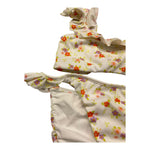 Mefui Costume Tinta Unita Stampa Fantasia Floreale per Bambino MJ250200X08 BIANCO MEFUI 