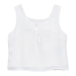 Abel & Lula Camicia Giromanica Tinta Unita per Bambina 5150X BIANCO ABEL & LULA 