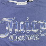 Juicy Couture T-Shirt Girocollo Tinta Unita con Stampa per Bambina JBX6547 VIOLA JUICY COUTURE 