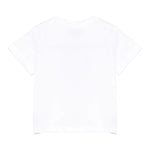 Moschino T-Shirt Girocollo Tinta Unita con Orso per Neonato MNM047XXXN BIANCO MOSCHINO 