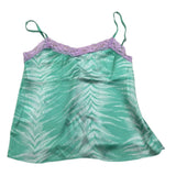 Just Cavalli Top Bicolore con Ricami per Bambina JGP26225TO VERDE JUST CAVALLI 