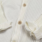 Babyvip Tutina Tinta Unita A Costine per Neonata RRHHR PANNA BABYVIP 