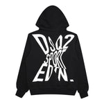 DSQUARED2 felpa tinta unita con cappuccio e stampa Nero per Bambina DQ2526X NERO DSQUARED2 