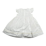 Ninnaoh Abito Cerimonia Tinta Unita con Ricami per Neonata E24AB76 BIANCO NINNAOH 