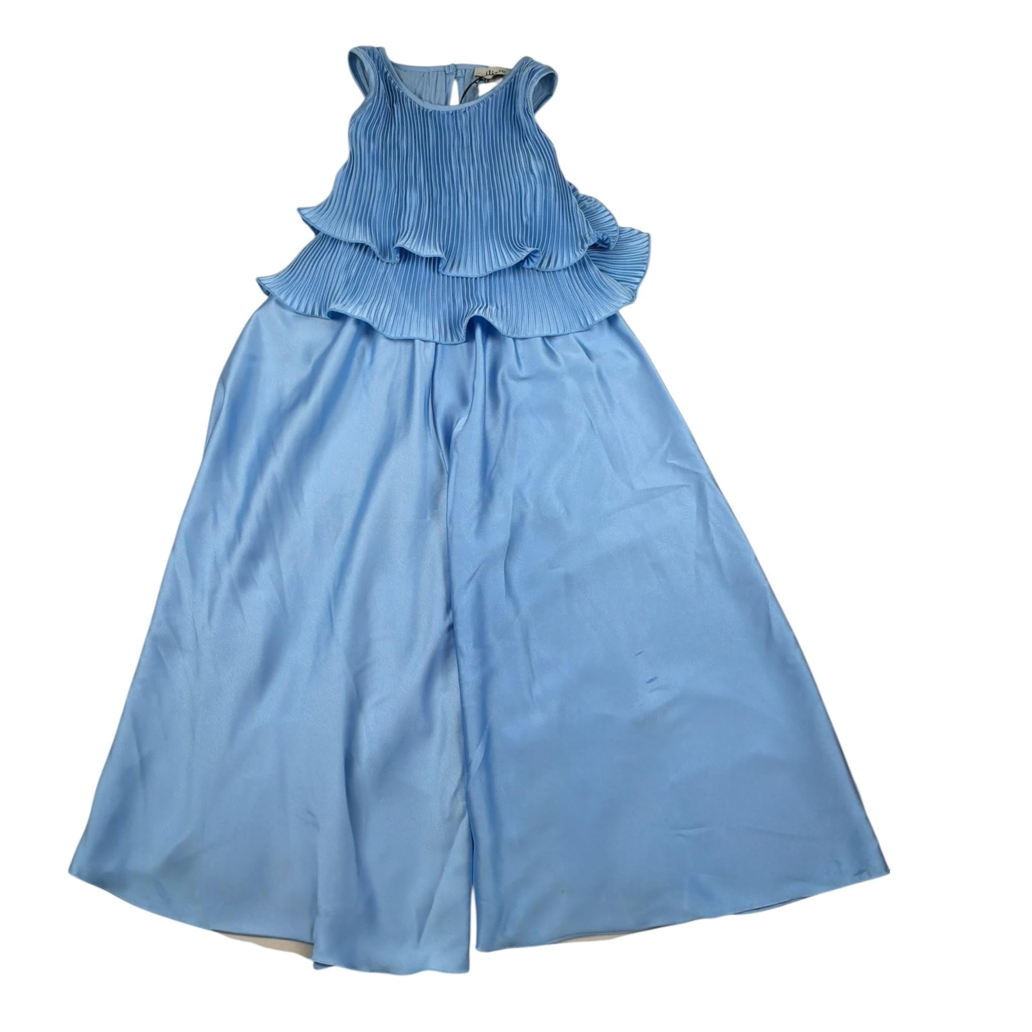 Dixie Tuta Intera Giromanica Tinta Unita per Bambina TC01310G74 AZZURRO DIXIE 