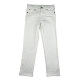 Just Cavalli Jeans Tinta Unita con Girovita Regolabile per Bambino JBP26070PA BIANCO JUST CAVALLI 