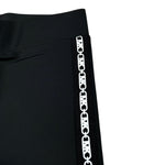 Michael Kors Leggins tinta unita con Profili Logati Nero per Bambina R30408 NERO MICHAEL KORS 