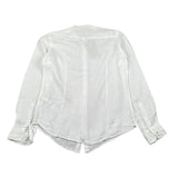 Manuel Ritz Camicia tinta unita con Colletto Coreano Bianco per Bambino MR2104 BIANCO MANUEL RITZ 