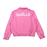Gaelle Felpa tinta unita con Zip Rosa per Bambina 2745F00515 ROSA GAELLE 