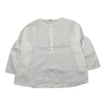 Il Gufo Camicia Manica Lunga Tinta Unita per Bambina P25CL253L6006X PANNA IL GUFO 