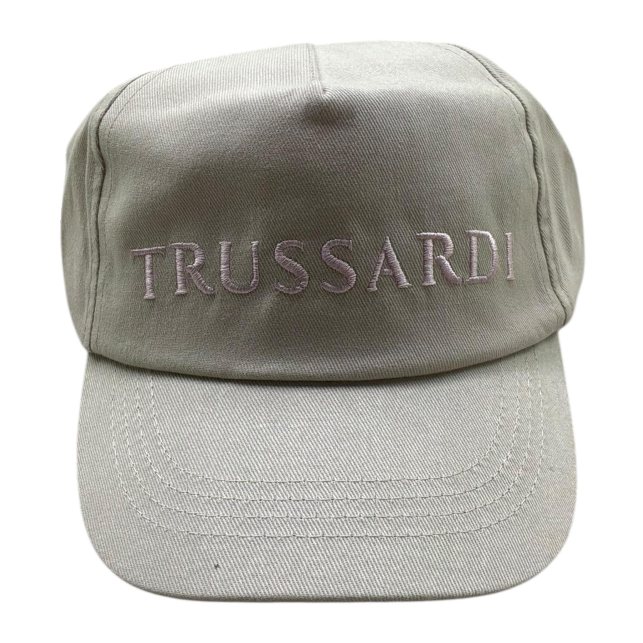Trussardi Cappello Modello Berretto Tinta Unita con Stampa per Bambina TGP26050BT BEIGE TRUSSARDI 
