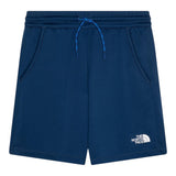 The North Face Bermuda Tinta Unita con Elastico In Vita per Bambino NF0A86U4D1R BLU THE NORTH FACE 