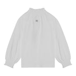 DOU DOU shirt tinta unita con collo elasticizzato Bianco per Bambina DT8A10XXX BIANCO DOU DOU 