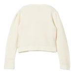 MISS BLUMARINE maglia girocoll tinta unita cn strass Panna per Neonata IF4088MA39PN PANNA MISS BLUMARINE 