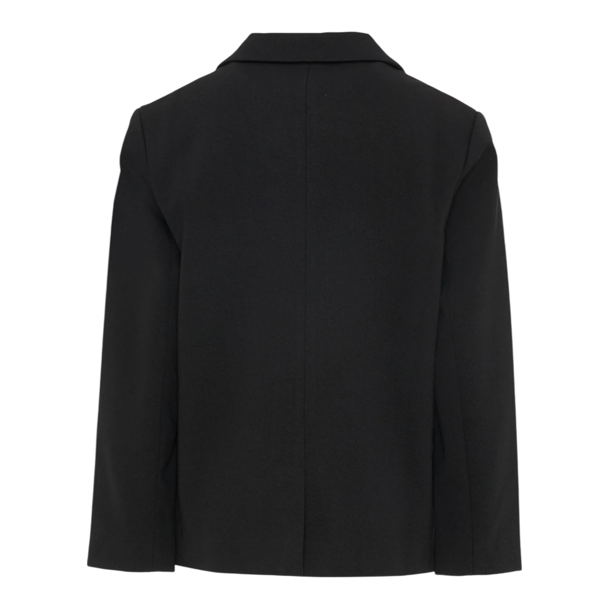 Calvin Klein Giacca tinta unita con Bottoni Nero per Bambino IB0IB02418XX NERO CALVIN KLEIN 