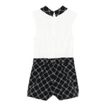 Elisabetta Franchi Tuta Giromanica Bicolore per Bambina EFTA100X BIANCO/NERO ELISABETTA FRANCHI 