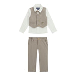 Guess Completo 3 Pezzi Camicia-Pantalone-Papillions per Bambino N5RG03WGTW0J SABBIA GUESS 