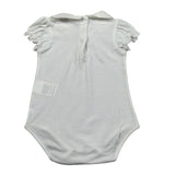 J.O. Milano Body Mezza Manica tinta unita Panna per Neonata 571X1 PANNA J.O. MILANO 