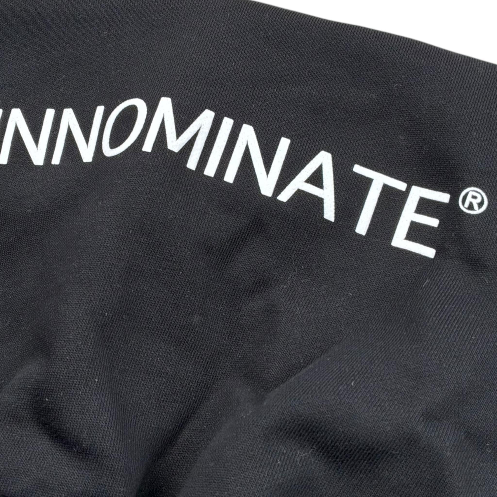 Hinnominate Felpa Tinta Unita con Stampa E Cappuccio per Bambina 3641FY00031 NERO HINNOMINATE 