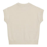 Guess Maglia Mezza Manica Tinta Unita con Trafori per Bambina J4YR07Z37L1 PANNA GUESS 