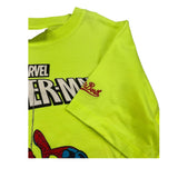 Saint Barth T-Shirt Girocollo Tinta Unita con Stampa per Bambino TSH00010 GIALLO FLUO SAINT BARTH 