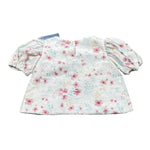 La Stupenderia Camicia Mezza Manica Tinta Unita Fantasia Floreale per Bambina TJTP94XJ BIANCO LA STUPENDERIA 