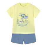 Mayoral Completo 2 Pezzi Bermuda-T-Shirt per Neonato 16544 GIALLO MAYORAL 