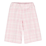 MONNALISA pantalone stampa fantasia modello palazzo Bianco/rosa per Bambina 37D406J BIANCO/ROSA MONNALISA 