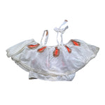 Dixie Top Tinta Unita con Stampa Ricamata per Bambina CC32084G39 BEIGE DIXIE 